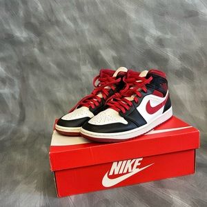 Selling air Jordan ones gym red color way